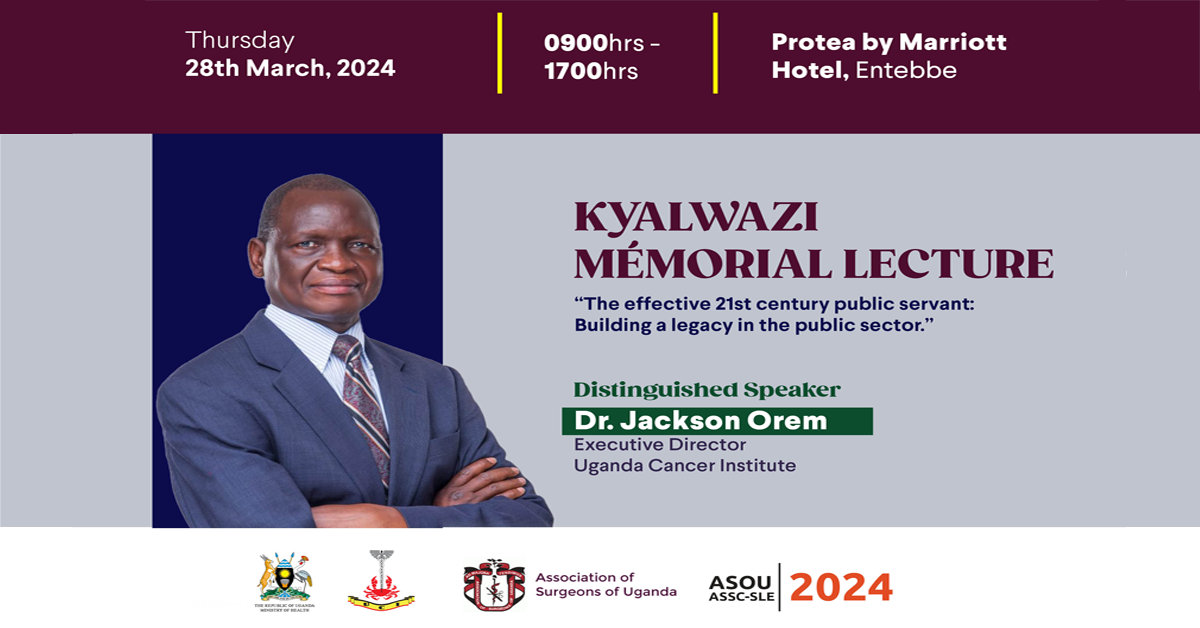 Dr. Kyalwazi Memorial Lecture