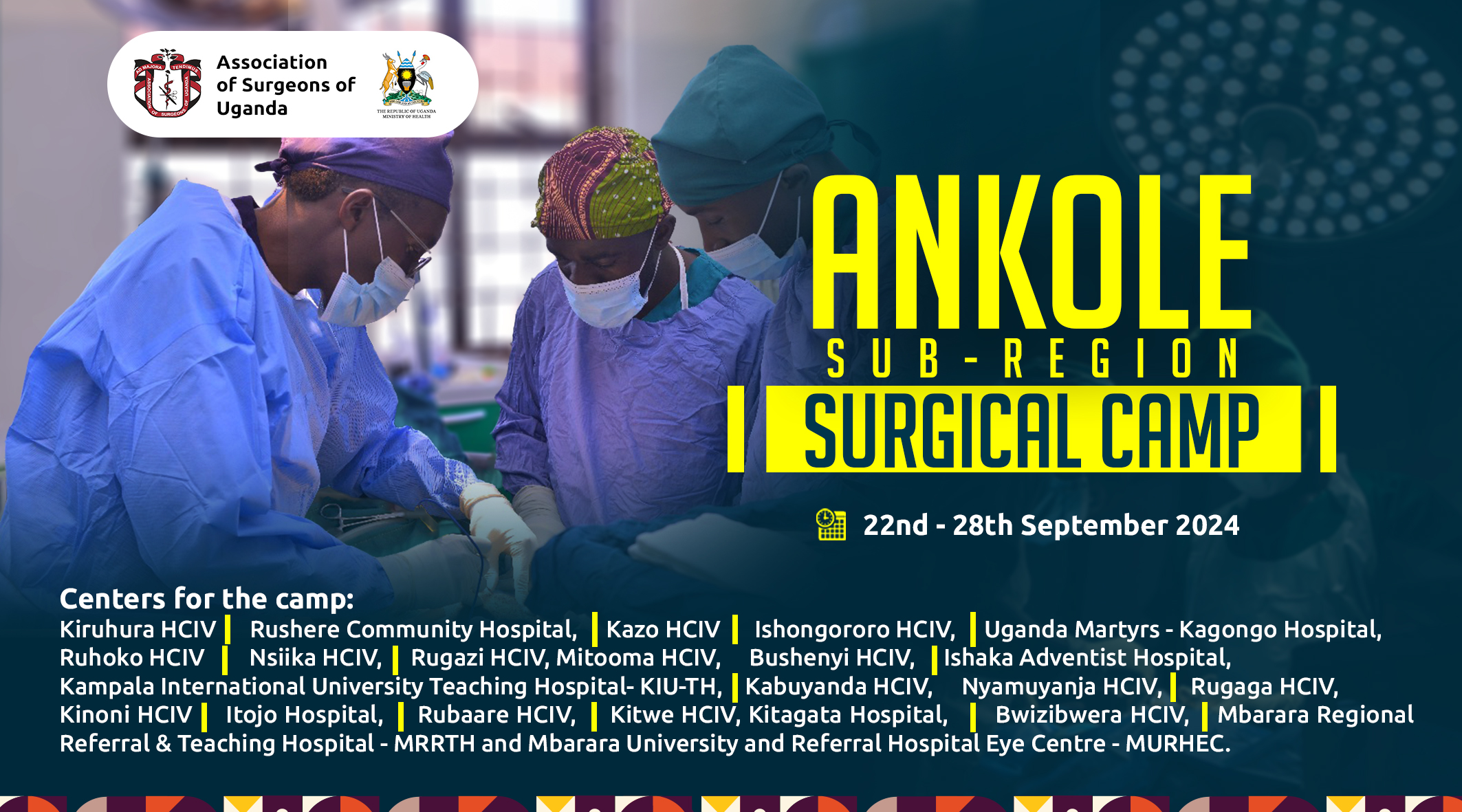 Ankole Sub Region Surgical Camp 2024